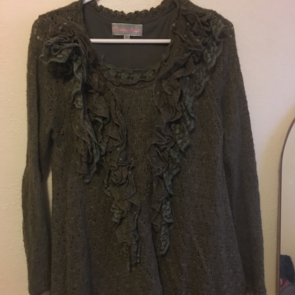 Pretty angel tunic - dress -size large